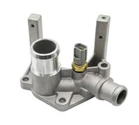 sensore Termostato liquido Assemblea Automatica Dell'alloggiamento Termostato Liquido Refrigerante Motore 7M5G8K556AC Compatibile Con Ford Per Fiesta L4 1.6L 2011-2019(Bright)
