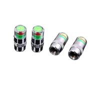 Sensore TPMS Auto Avviso Relativo All Indicatore Pressione | Rilevamento Della Valvola Esterna Del Sensore Del Cappuccio Della Valvola Di Monitoraggio Da 4 Pezzi Dei