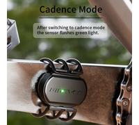 Sensore Universale Wireless di Velocità e Cadenza Bluetooth ANT+ Compatibile con Rouvy Zwift Garmin Wahoo CooSporide per Computer da Bicicletta