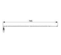 BOSCH 1 987 473 000 Sensore di usura delle pastiglie freni 740mm