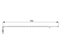 Sensore usura pastiglie Freno a disco 1 987 473 021 BOSCH per BMW X3