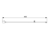 Sensore usura pastiglie Freno a disco 1 987 473 025 BOSCH per PORSCHE CAYENNE