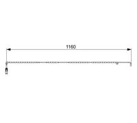 Sensore usura pastiglie Freno a disco 1 987 473 055 BOSCH per LAND ROVER