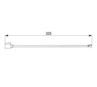 Sensore usura pastiglie Freno a disco 1 987 474 567 BOSCH per VW BENTLEY