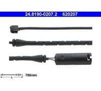 ATE Sensore usura pastiglie freno 24.8190-0207.2 786 mm Anteriore per BMW 3 Coupé