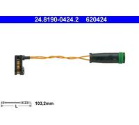 Sensore usura pastiglie Freno a disco 24.8190-0424.2 ATE per MERCEDES-BENZ VW