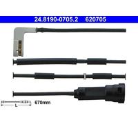 Sensore usura pastiglie Freno a disco 24.8190-0705.2 ATE per OPEL VECTRA A