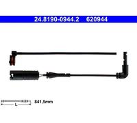 Sensore usura pastiglie Freno a disco 24.8190-0944.2 ATE per LAND ROVER