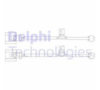 Delphi Kit contatti segnalazione LZ0200 - usura pastiglie freno - Posteriore