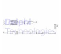 DELPHI LZ0206 Contatto segnalazione, Usura past. freno/mat. d'attrito per BMW