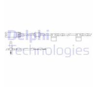 Sensore usura pastiglie Freno a disco LZ0241 DELPHI per MINI MINI MINI Roadster