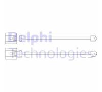 DELPHI LZ0248 Kit contatti segnalazione, Usura past. freno / mat. d'attrito