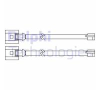 DELPHI LZ0255 Kit contatti segnalazione, Usura past. freno / mat. d'attrito
