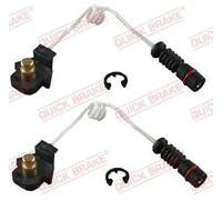 2x Sensore usura pastiglie WS 0184 A QUICK BRAKE per MERCEDES-BENZ CLASSE M