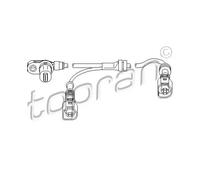 Sensore velocità ruota ABS 112 228 TOPRAN per VW FORD SEAT