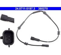 Sensore velocità ruota ABS 24.0711-5197.3 ATE per RENAULT LAGUNA III