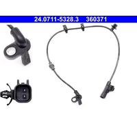 Sensore velocità ruota ABS 24.0711-5328.3 ATE per OPEL VAUXHALL