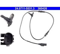 Sensore velocità ruota ABS 24.0711-5531.3 ATE per MERCEDES-BENZ VW