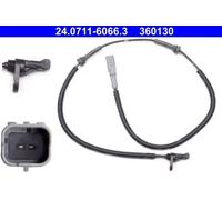 Sensore velocità ruota ABS 24.0711-6066.3 ATE per CITROËN LANCIA FIAT PEUGEOT
