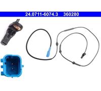 Sensore, velocità ruota ATE 24.0711-6074.3