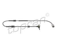 Sensore velocità ruota ABS Assale anteriore Dx 722 807 TOPRAN per PEUGEOT LANCIA