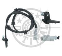 Sensore velocità ruota ABS Assale anteriore Sensore attivo 06-S917 OPTIMAL
