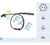 Sensore velocità ruota ABS Assale anteriore Sensore Hall 78042 FAE per BMW 7