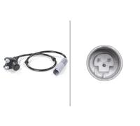 Sensore velocità ruota ABS Assale posteriore 6PU 010 039-501 HELLA per BMW