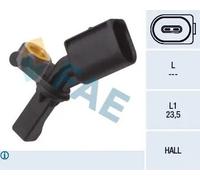 Sensore velocità ruota ABS Assale posteriore Dx Sensore attivo 78010 FAE per VW