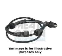 Sensore velocità ruota ABS Assale posteriore Dx Sensore attivo 90189E