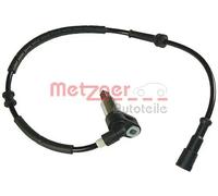 Sensore velocità ruota ABS Assale posteriore Sx 0900593 METZGER per RENAULT