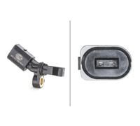 HELLA Sensore, N° giri ruota compatibile con AUDI SEAT SKODA VW 6PU 012 039-781
