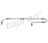 Sensore velocità ruota ABS Assale posteriore Sx 701 872 TOPRAN per RENAULT OPEL