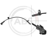 Sensore velocità ruota ABS Sensore attivo 30188 A.B.S. per FORD