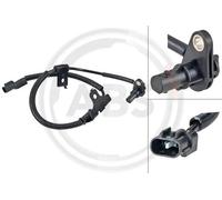 Sensore velocità ruota ABS Sensore attivo 31566 A.B.S. per HYUNDAI i10 I