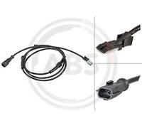 Sensore velocità ruota ABS Sensore attivo 31606 A.B.S. per RENAULT MERCEDES-BENZ