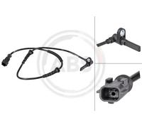 Sensore velocità ruota ABS Sensore attivo 31783 A.B.S. per RENAULT TWINGO II