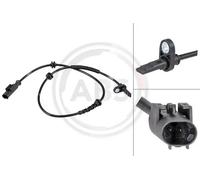 Sensore velocità ruota ABS Sensore attivo 31834 A.B.S. per FIAT 500L