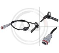 Sensore velocità ruota ABS Sensore attivo 31843 A.B.S. per OPEL SAAB