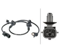 Sensore velocità ruota ABS Sensore attivo 6PU 012 679-621 HELLA per FORD B-MAX