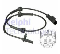 Sensore velocità ruota ABS Sensore attivo SS20540 DELPHI per ABARTH FIAT FORD