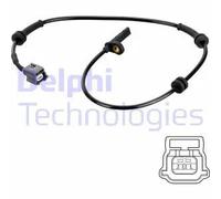 Sensore velocità ruota ABS Sensore attivo SS20774 DELPHI per NISSAN RENAULT