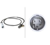 HELLA 6PU 012 039-751 Sensore, N° giri ruota, 12V, 2a... poli, Cavo 871mm