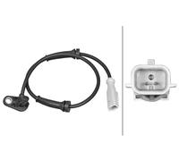 HELLA 6PU 358 217-271 Sensore, N° giri ruota - 2a... poli - Cavo: 507mm