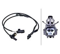 HELLA 6PU 358 218-061 Sensore, N° giri ruota - 2a... poli - Cavo: 1021mm - con supporto