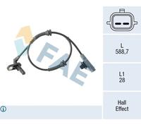 FAE 78505 Sensore ABS