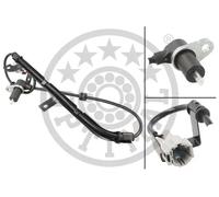 Sensore velocità ruota ABS Sensore passivo 06-S239 OPTIMAL per NISSAN PRIMERA