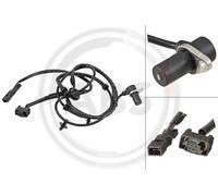 Sensore velocità ruota ABS Sensore passivo 30721 A.B.S. per AUDI SEAT