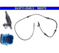 Sensore, velocità ruota ATE 24.0711-5345.3 per CITROEN C6 (TD_) 3 2009-2012