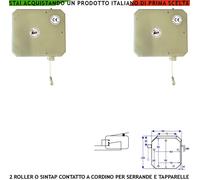 Sensori Antifurto Tapparella 2 PZ Sintap Brevettato Contatto Cordino NC Serrande